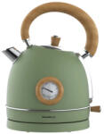 Klausberg Електрическа кана-чайник Klausberg KB 9008, 2200W, 1.8 л, 360° основа, Индикатор ниво вода, Термометър, Зелен Електрически кани