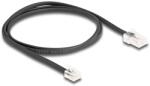 Delock Телефонен кабел RJ45 мъжки - RJ11 мъжки черен 1 м