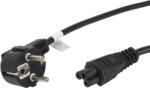 Lanberg Cablu de alimentare laptop Lanberg 1.8m certificare VDE negru (ca-c5ca-11cc-0018-bk)