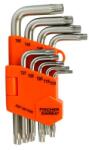 Fischer darex Комплект гаечни ключове Torx, 9 части, FISCHER DAREX 0199919 (0199919)