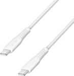 LogiLink USB 2.0 Type-C кабел, C/M - C/M, 480 Mbps, 60W, бял, 2 м