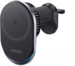 Anker Incarcator Auto Wireless Anker Prime MagGo AirCool, Qi2 25W, TEC Cooling, pentru grila de aerisire pentru iPhone seria 12-17, Negru (b2933h11) - cel