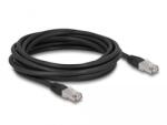 Delock RJ45 cablu de rețea Cat. 6A S/FTP PE exterior 20 m negru