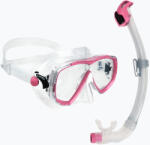 CRESSI Set de scufundări Cressi Estrella + Seal Dry clear/pink