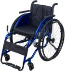  Mechanikus összecsukható sport kerekesszék inSPORTline Brenstark Lightweight, könnyű kezelhetőség és kiváló manőverezhetőség, tépőzáras párnázás