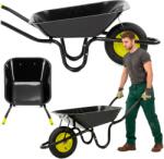 SPRINGOS kerti talicska 65l - Fekete (GA0257)