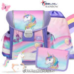 Belmil Classy unikornisos iskolatáska SZETT - Rainbow (8605036895587SZ)