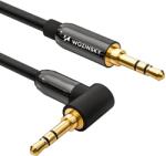 Wozinsky Cablu audio Wozinsky WACSAB-1M AUX, 2x Jack 3.5mm, 1.5m, Negru (5907769307423)