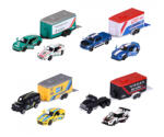 Majorette Set masinute de curse Race Trailer - 4 modele (13F474)