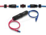 Delock Kábelcsatlakozó RJ45 aljzat RJ45 aljzathoz, Cat. 6, M16 menettel és bajonettzárral, IP68 por- és vízálló (90780) - dellaprint