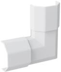 LogiLink Kábelcsatorna-csatlakozó 90 , ABS, 33x33x18mm, fehér (KAB0116)