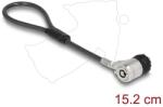 Navilock Laptop biztonsági kábel Key Lock-kal 15, 2 cm hosszú Kensington Slot-hoz 3 x 7 mm (20941)