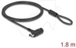 Navilock Laptop biztonsági kábel A-típusú USB csatlakozó felülethez és kulcsos zárral (20645)