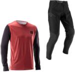 Leatt Set Leatt Ride Kit MTB Gravity 1.0, dusty red (L)