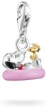 Thomas Sabo X Peanuts Snoopy és Woodstock az úszógumiban charm - 2244-427-7 (2244-427-7)