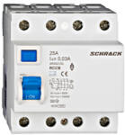 Schrack AR052103 Hibaáram kapcsoló AMPARO 10kA 25A, 4 pólusú, 30mA, A (AR052103)