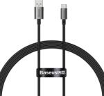 Baseus Cablu de date si incarcare USB-A - USB-C Baseus Superior Series, 100 W, 1m (Negru)