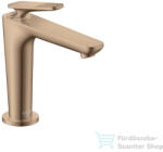 Hansgrohe AXOR CITTERIO C 125 hidegindításos mosdó csaptelep négyszög metszéses fogantyúval, nem zárható leeresztővel, polírozott vörös arany hatású 49041300 (49041300)