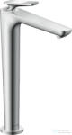 Hansgrohe AXOR CITTERIO C 250 hidegindításos, magasított mosdó csaptelep négyszög metszéses fogantyúval, nem zárható leeresztővel, króm 49051000 (49051000)