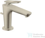 Hansgrohe AXOR CITTERIO C 90 hidegindításos mosdó csaptelep négyszög metszéses fogantyúval, automata leeresztővel, szálcsiszolt nikkel 49011820 (49011820)