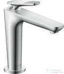 Hansgrohe AXOR CITTERIO C 125 hidegindításos mosdó csaptelep négyszög metszéses fogantyúval, nem zárható leeresztővel, króm 49041000 (49041000)