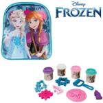 Jumbo Plastilină Disney Frozen Jumbo, geantă cu 4 recipiente și 5 accesorii, 200g (1238581)