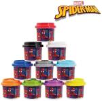 Jumbo Plastilină Jumbo Disney Spiderman, set cu 10 recipiente și capace formă, 280g (1227802)