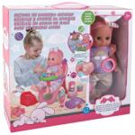Jumbo Set scaun de masă cu păpușă bebeluș, sunete și accesorii Jumbo (1232345) Scaun de masa bebelusi, inaltator