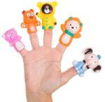 Jumbo Jucării Jumbo Finger Puppet Animale Sălbătice, 5 bucăți (1197690) Bucatarie copii
