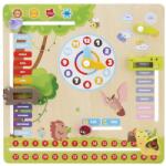 Jumbo Calendar educativ din lemn Montessori Jumbo (1245274)