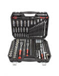 KROFTOOLS Dugókulcs készlet 219 részes, 1/4, 3/8 és 1/2, racsnis hajtókarokkal (2218)