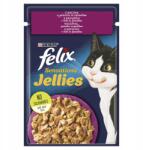 FELIX Sensations Jellies macskaeledel kacsával és spenóttal gal. 85 g