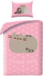 Halantex Pusheen Loaf You ágyneműhuzat 140×200cm, 70×90 cm microfibre HAX619092 (HAX619092)