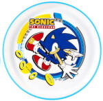 Stor Sonic a sündisznó Rings csúszásmentes micro lapostányér 85TTT40572 (85TTT40572)