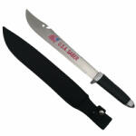 DEPOX Maceta de vanatoare DEPOX®, USA Freeknife, negru, 45.5 cm, teaca inclusa (0909)