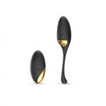 Dorcel Secret Orgasm Vibráló tojás Távirányítós, 10 mód, vízálló 15, 2 cm fekete