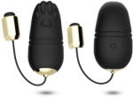 B - Series Joy Kitty Vibrációs tojás Távirányítós, 9 mód, vízálló 58x36x36 mm fekete