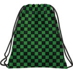 DERFORM Minecraft mintás tornazsák, 41x35cm, BackUp, 2026, A73, zöld-fekete kockás (DFM-WOB8A73) - officetrade