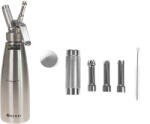 Hendi Tejszínhabszifon Krémekhez Hendi 1L Inox 100% (588024)