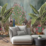 Wallvision Pávás trópusi fotótapéta 368x280cm
