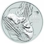 Perth Mint | Egér 5 uncia | Lunar III | 2020 | ezüstérme (9402465)