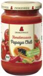 ZWERGENWIESE Sos de tomate papaya si chili fara gluten, eco - 340 ml
