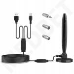  Erős Fm Antenna Usb Erősítő 4 Különböző Adapter Rádióhoz, Toronyhoz, Mozihoz (196696832152)