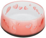 TRIXIE Plastic Bowl - műanyag tál (több féle színben) macskák részére (0, 3l/Ø12cm) (028-24420)