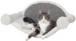 TRIXIE Hammock for Wall Mounting - függöágy (fehér, szürke) macskák részére (54x28x33cm) (028-49920)