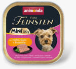 Animonda Vom Feinsten Adult Mini mit Huhn, Gans + Petersilie (csirke, liba, petrezselyem) alutálkás - felnőtt kutyák részére (100g) (600-82359)