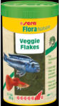 Sera Flora nature (növényi) - lemezes táplálék növényevő díszhalak számára (250ml/60g) (453097)