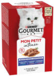 Mars-Nestlé Gourmet Mon Petit (tonhal, lazac, pisztráng) nedvestáp - macskák részére (6x50g) (620772)