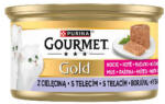 Mars-Nestlé GOURMET GOLD Kitten Pástétom Borjúval nedves macskaeledel 85g (514522)