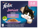 Mars-Nestlé Felix Fantastic junior in jelly - alutasakos (marha, csirke, lazac, szardínia) aszpikban (12x85g) (776810)